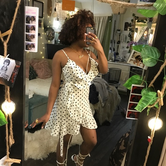 POLKA DOT DRESS - Picture 2 of 4